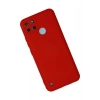Durukar®  Realme C25Y Kılıf Nano içi Kadife Silikon - Kırmızı