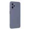 Durukar®  Realme C35 Kılıf Nano içi Kadife Silikon - Gri
