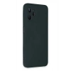 Durukar®  Realme C35 Kılıf Nano içi Kadife Silikon - Koyu Yeşil