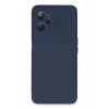 Durukar®  Realme C35 Kılıf Nano içi Kadife Silikon - Lacivert