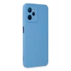 Durukar®  Realme C35 Kılıf Nano içi Kadife Silikon - Mavi