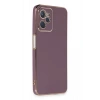 Durukar®  Realme C35 Kılıf Volet Silikon - Mor
