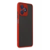 Durukar®  Realme C53 Kılıf Montreal Silikon Kapak - Kırmızı