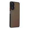 Durukar®  Realme C55 Kılıf Montreal Silikon Kapak - Siyah