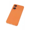 Durukar®  Realme C55 Kılıf Nano içi Kadife Silikon - Turuncu