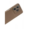 Durukar®  Realme C61 Kılıf Auto Focus Karbon Kapak - Kahverengi