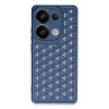 Durukar®  Realme C65 Kılıf Petek Silikon Kapak - Lacivert