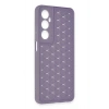 Durukar®  Realme C65 Kılıf Petek Silikon Kapak - Lila