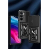 Durukar®  Realme C75 4G Kılıf Pars Lens Yüzüklü Silikon - Kırmızı