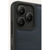 Durukar®  Realme Note 50 4G Kılıf Sara Kartvizitli Deri Kılıf - Lacivert