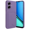 Durukar®  Realme Note 60 Kelvin Kartvizitli Silikon - Lila