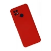 Durukar®   Redmi 10C Kılıf Nano içi Kadife Silikon - Kırmızı