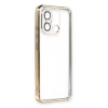 Durukar®   Redmi 12C Kılıf  Lensli Silikon - Gold