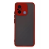 Durukar®   Redmi 12C Kılıf Montreal Silikon Kapak - Kırmızı