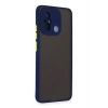 Durukar®   Redmi 12C Kılıf Montreal Silikon Kapak - Lacivert