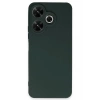 Durukar®   Redmi 13 4G Kılıf First Silikon - Koyu Yeşil