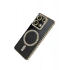 Durukar®   Redmi 13C Joke Simli Magneticsafe Kılıf - Gold