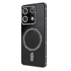 Durukar®   Redmi 13C Joke Simli Magneticsafe Kılıf - Siyah