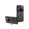 Durukar®   Redmi 13C Kılıf Joy Lens Standlı Kapak - Siyah