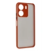 Durukar®   Redmi 13C Kılıf Montreal Silikon Kapak - Kırmızı