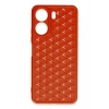 Durukar®   Redmi 13C Kılıf Petek Silikon Kapak - Kırmızı
