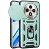 Durukar®   Redmi 14C Kılıf Pars Lens Yüzüklü Silikon - Yeşil