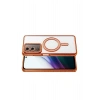 Durukar®   Redmi 15 4G Joke Simli Magneticsafe Kılıf - Turuncu