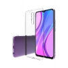 Durukar®   Redmi 9 Kılıf Lüx Şeffaf Silikon - Şeffaf