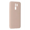 Durukar®   Redmi 9 Kılıf Nano içi Kadife Silikon - Pudra