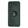 Durukar®   Redmi 9A Kılıf Montreal Yüzüklü Silikon Kapak - Yeşil