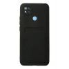 Durukar®   Redmi 9C Kılıf Kelvin Kartvizitli Silikon - Siyah