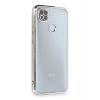 Durukar®   Redmi 9C Kılıf  Lensli Silikon - Gümüş