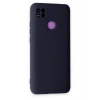 Durukar®   Redmi 9C Kılıf Nano içi Kadife Silikon - Lacivert