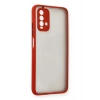 Durukar®   Redmi 9T Kılıf Montreal Silikon Kapak - Kırmızı