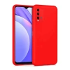 Durukar®   Redmi 9T Kılıf Nano içi Kadife Silikon - Kırmızı