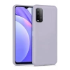 Durukar®   Redmi 9T Kılıf Nano içi Kadife Silikon - Lila