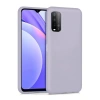 Durukar®   Redmi 9T Kılıf Nano içi Kadife Silikon - Lila