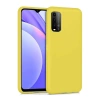 Durukar®   Redmi 9T Kılıf Nano içi Kadife Silikon - Sarı