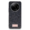 Durukar®   Redmi A3 4G Bright Simli Kapak - Siyah