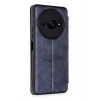 Durukar®   Redmi A3 4G Kılıf Flip Cover - Lacivert