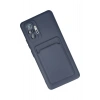 Durukar®   Redmi Note 10 Pro Kılıf Kelvin Kartvizitli Silikon - Lacivert