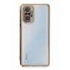 Durukar®   Redmi Note 10 Pro Kılıf  Lensli Silikon - Gold