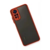 Durukar®   Redmi Note 11 Kılıf Montreal Silikon Kapak - Kırmızı