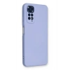 Durukar®   Redmi Note 11 Kılıf Nano içi Kadife Silikon - Lila