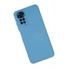Durukar®   Redmi Note 11 Kılıf Nano içi Kadife Silikon - Mavi