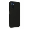 Durukar®   Redmi Note 11 Kılıf Nano içi Kadife Silikon - Siyah