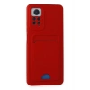 Durukar®   Redmi Note 11 Pro Kılıf Kelvin Kartvizitli Silikon - Kırmızı