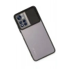 Durukar® Redmi Note 11T Case Palm Frosted Camera Slider Silicone - Black