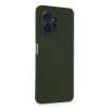 Durukar®   Redmi Note 12 4G Kılıf Nano içi Kadife Silikon - Koyu Yeşil
