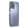 Durukar®   Redmi Note 12 5G Kılıf  Lensli Silikon - Yeşil